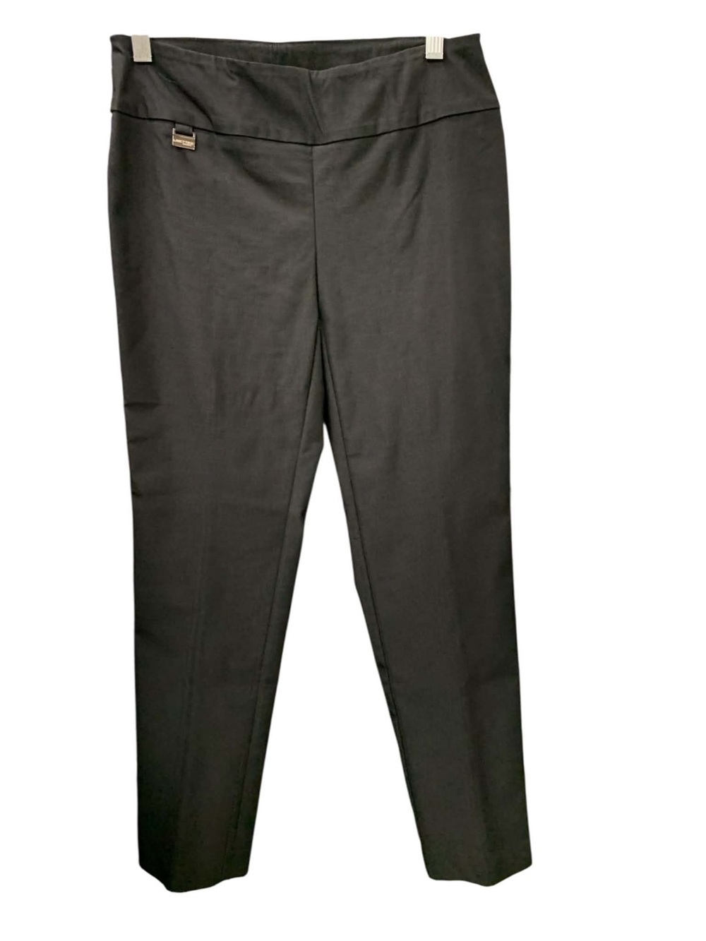 LISETTE NWT Black Straight-Leg Pull-On Pants Size S